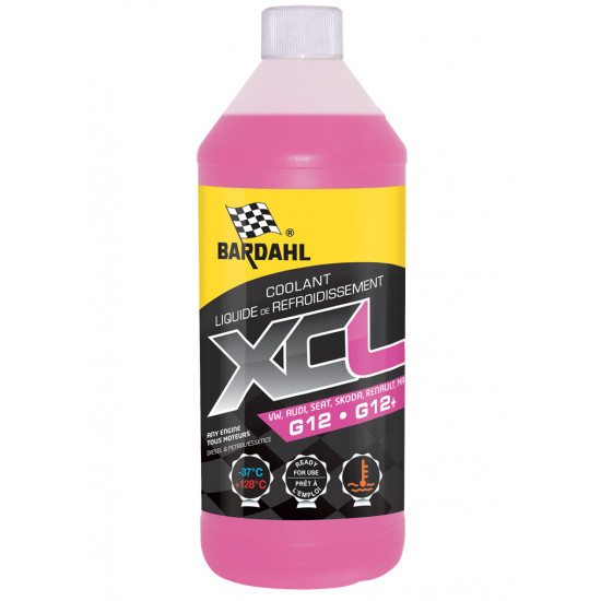 Антифриз BARDAHL XCL G12/G12+ -37°C 1л (8511)