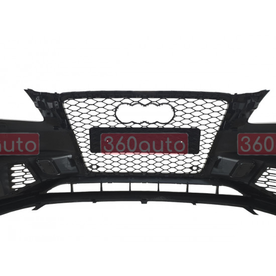 Передній бампер на Audi A4 B8 2007-2011 стиль RS4 B9 AUDIRS4B8-10