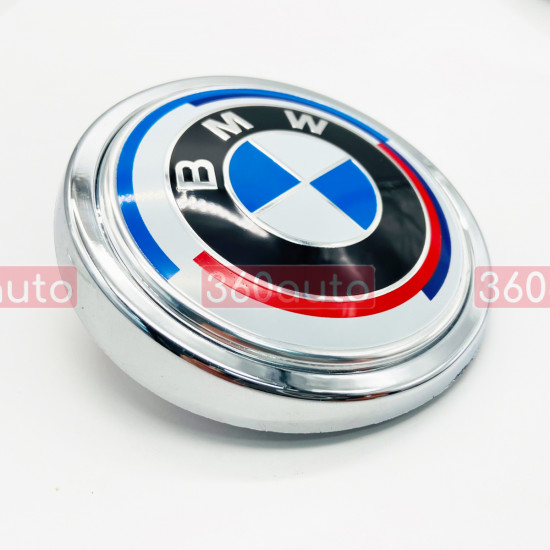 Автологотип емблема BMW X5 F15, X6 F16 2013-2018 50 years M задня