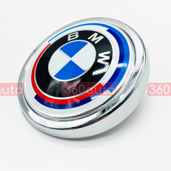 Автологотип емблема BMW X5 F15, X6 F16 2013-2018 50 years M задня