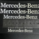 Наклейки на суппорт Mercedes белые