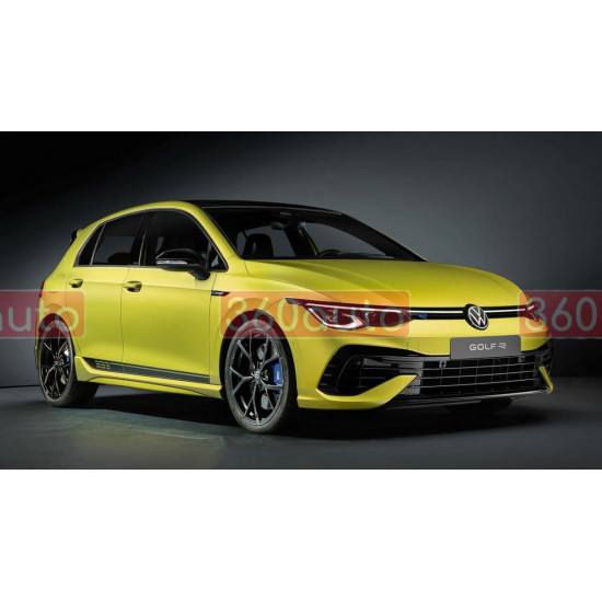 Передній бампер на Volkswagen Golf VIII 2019-2023 стиль Golf 8 R