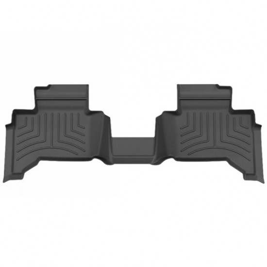 3D коврики для Toyota Land Cruiser Prado 250, Lexus GX 2024- черные задние WeatherTech HP 4418742IM