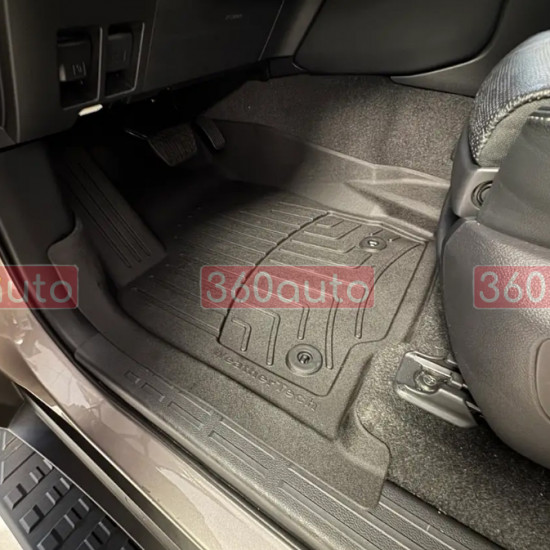 3D коврики для Toyota Land Cruiser Prado 250, Lexus GX 2024- черные передние WeatherTech HP 4418741IM