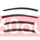 Дефлекторы окон на Toyota Camry XV80 2025- с черным молдингом WELLvisors 3-847TY084