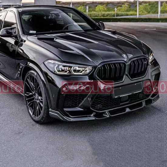 Карбоновый дифузор переднего бампера для BMW X6M F96 2019- LD