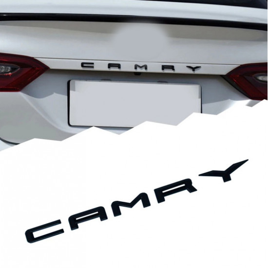 Автологотип шильдик эмблема Toyota Camry Black глянец