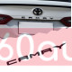 Автологотип шильдик эмблема Toyota Camry Black глянец