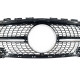 Решетка радиатора Black (без места под камеру) Diamond на Mercedes CLA-Class C118 2019-2022