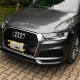 Решетка радиатора Chrome Black (в стиле RSQ3) на Audi Q3 2014-2018