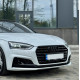 Решетка радиатора Full Black ( в стиле S5 ) на Audi A5 2016-2020