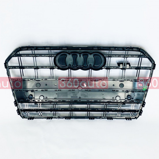 Решетка радиатора на Audi A6 C7 2014-2018 в стиле S6 Black