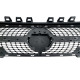 Решетка радиатора Black (с местом под камеру) Diamond на Mercedes CLA-Class C118 2019-2022