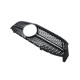 Решетка радиатора Black (с местом под камеру) Diamond на Mercedes CLA-Class C118 2019-2022