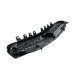 Решетка радиатора Black (с местом под камеру) Diamond на Mercedes CLA-Class C118 2019-2022