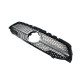 Решетка радиатора Silver (с местом под камеру) Diamond на Mercedes A-Class W177 2018-2022