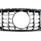 Решетка радиатора Chrome Black (с местом под камеру) GT на Mercedes CLA-Class C118 2019-2022