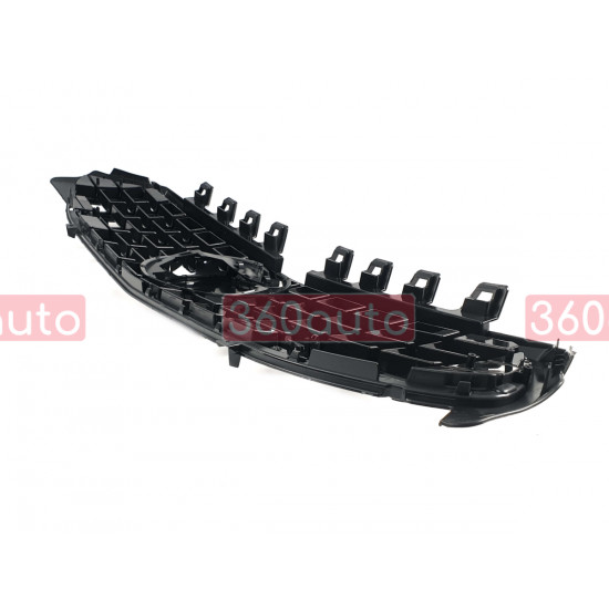 Решетка радиатора Chrome Black (с местом под камеру) GT на Mercedes CLA-Class C118 2019-2022