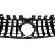 Решетка радиатора Chrome Black ( с прочностью под камеру ) GT на Mercedes A-Class W177 2018-2022