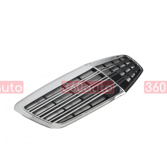 Решетка радиатора Chrome (Китай) AMG на Mercedes S-Class W221 2009-2013