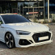 Решетка радиатора Full Black (с тыла RS5) на Audi A5 2020-2023