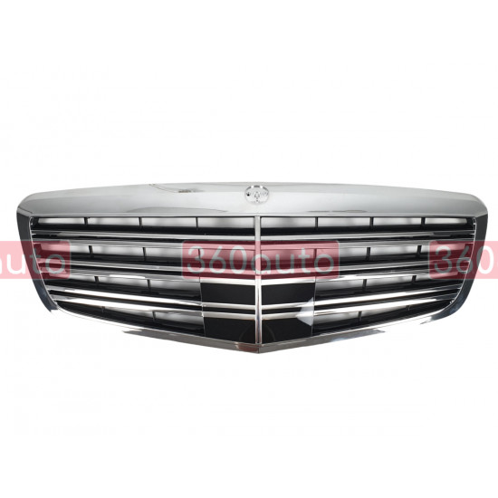 Решетка радиатора Chrome (Тайвань) AMG на Mercedes S-Class W221 2009-2013