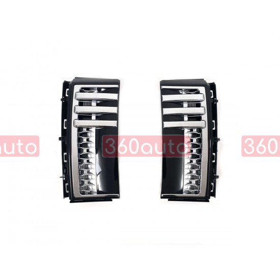 Решетка радиатора + попрошайка на Land Rover Range Rover Vogue 2005-2010