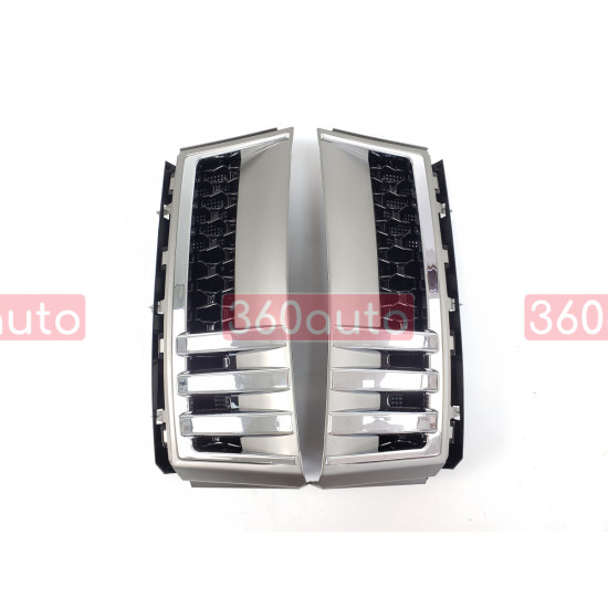 Решетка радиатора + попрошайка на Land Rover Range Rover Vogue 2010-2013