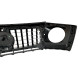 Решетка радиатора Chrome Black + рамки на фары GT на Mercedes G-Class W463 2018-2022