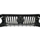 Решетка радиатора Chrome Black + рамки на фары GT на Mercedes G-Class W463 2018-2022