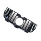 Решетка радиатора Full Black 2 Line GT на Mercedes GL-Class X164 2009-2012