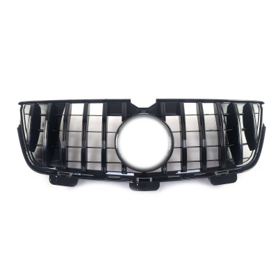 Решетка радиатора Full Black 2 Line GT на Mercedes GL-Class X164 2009-2012