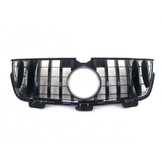 Решетка радиатора Full Black 2 Line GT на Mercedes GL-Class X164 2009-2012