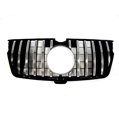Решетка радиатора Chrome Black 3 Line GT на Mercedes GL-Class X164 2009-2012