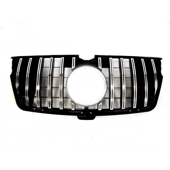 Решетка радиатора Chrome Black 3 Line GT на Mercedes GL-Class X164 2009-2012