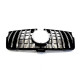 Решетка радиатора Chrome Black 3 Line GT на Mercedes GL-Class X164 2009-2012