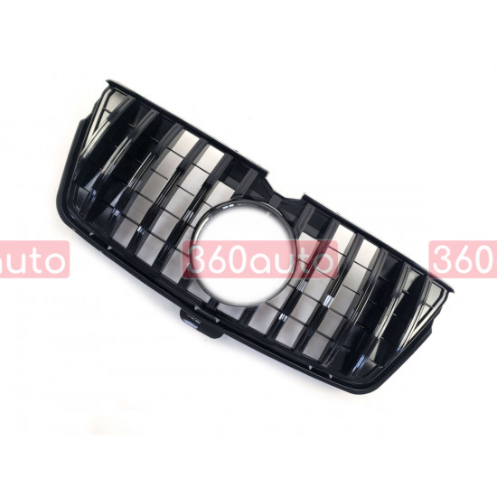 Решетка радиатора Full Black 3 Line GT на Mercedes GL-Class X164 2009-2012