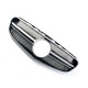 Решетка радиатора Silver Matte AMG + рамка на Mercedes E-Class W212 2013-2016