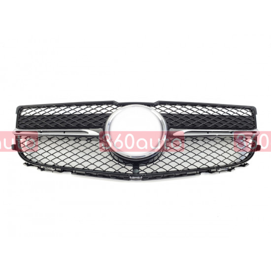 Решетка радиатора Black AMG на Mercedes GLK-Class X204 2012-2015
