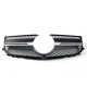 Решетка радиатора Silver AMG на Mercedes GLK-Class X204 2012-2015
