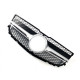 Решетка радиатора Silver AMG на Mercedes GLK-Class X204 2012-2015