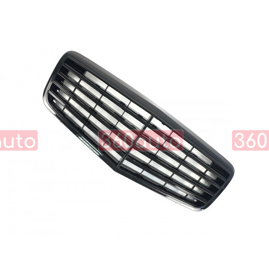 Решетка радиатора ALL Black ASSY на Mercedes E-Class W211 2007-2009