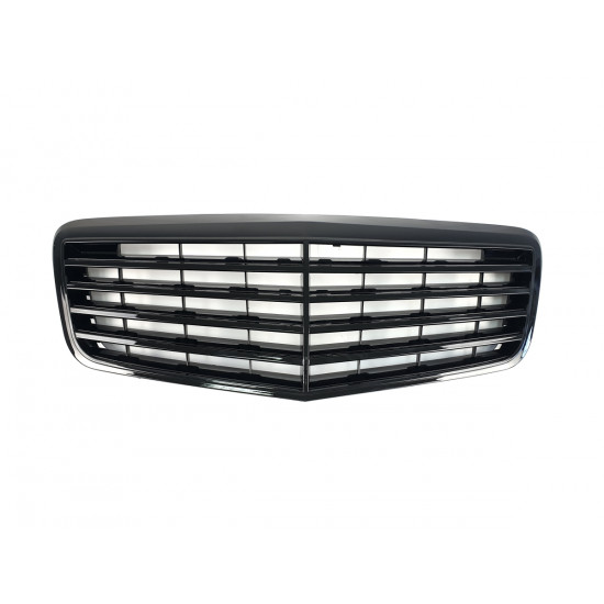 Решетка радиатора ALL Black ASSY на Mercedes E-Class W211 2007-2009