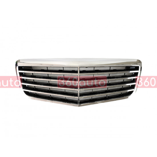 Решетка радиатора Black ASYY на Mercedes E-Class W211 2007-2009