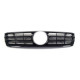 Решетка радиатора ALL Black CL на Mercedes C-Class W203 2000-2007