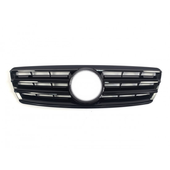 Решетка радиатора ALL Black CL на Mercedes C-Class W203 2000-2007