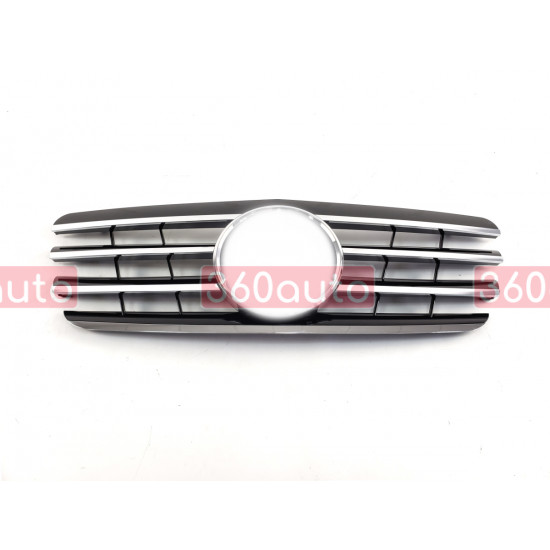 Решетка радиатора Black CL на Mercedes E-Class W210 2000-2002