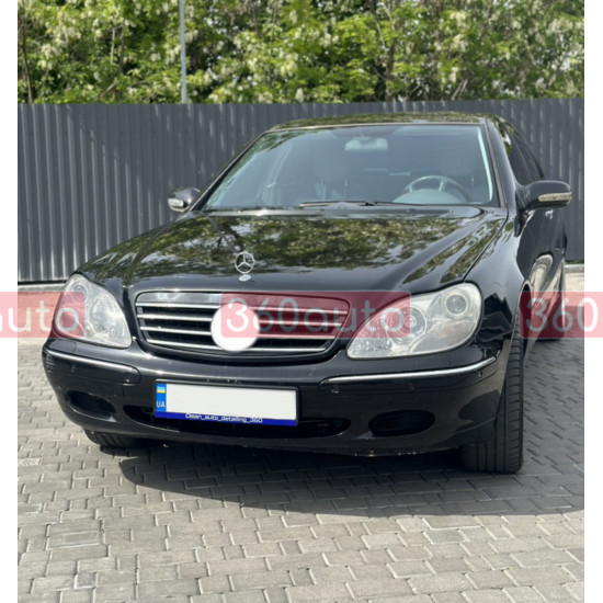 Решетка радиатора Black CL на Mercedes S-Class W220 1998-2002