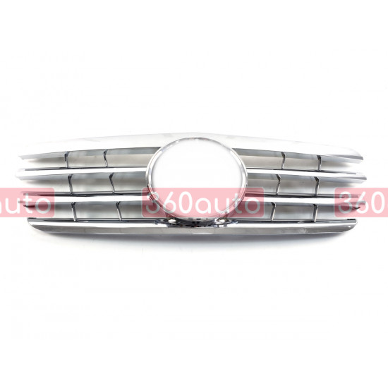 Решетка радиатора Chrome CL на Mercedes E-Class W210 2000-2002