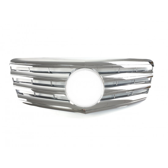 Решетка радиатора Chrome CL на Mercedes E-Class W211 2007-2009